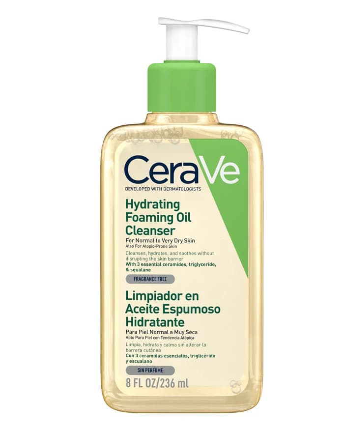 Cerave Hydrating Foaming Oil Cleanser