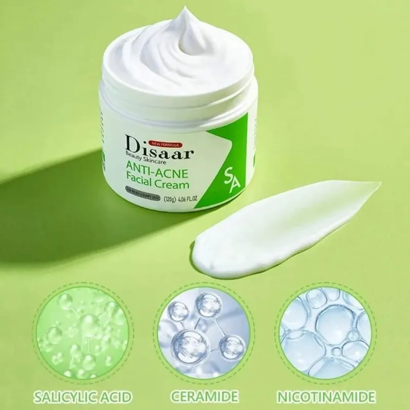 Disaar Crema Facial Anti-Acné con Ácido Salicílico 120g